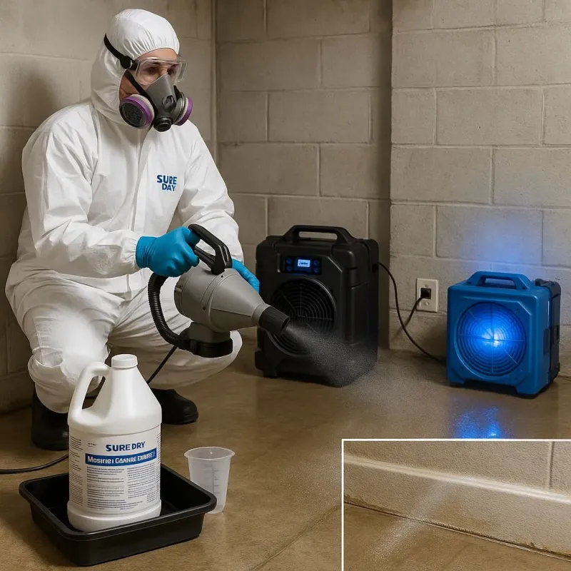 Sanitization and Odor Removal process in Raymore, MO