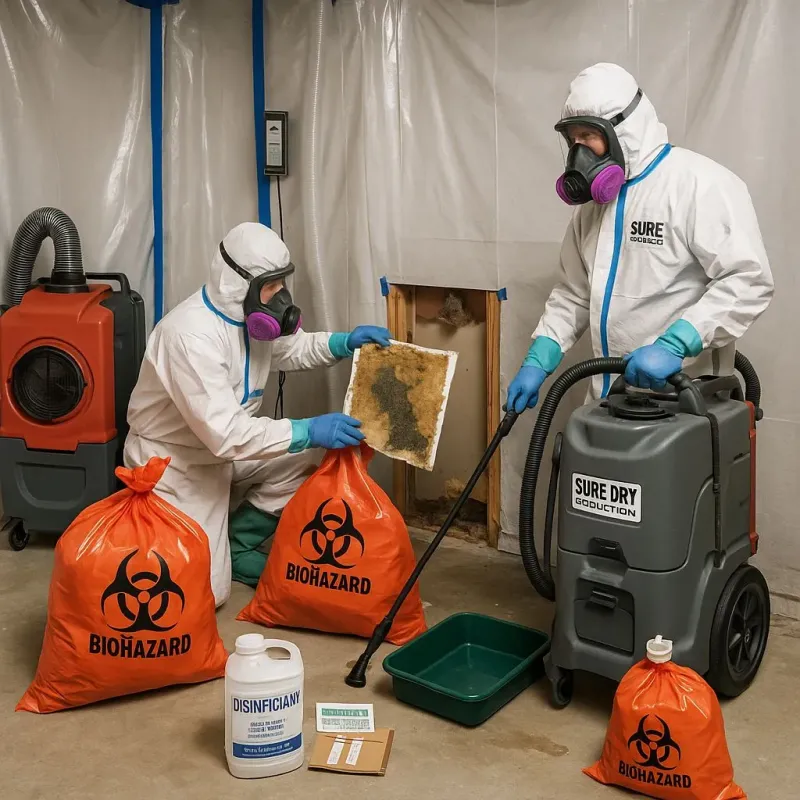 Contaminated Water Handling Protocols process in Raymore, MO