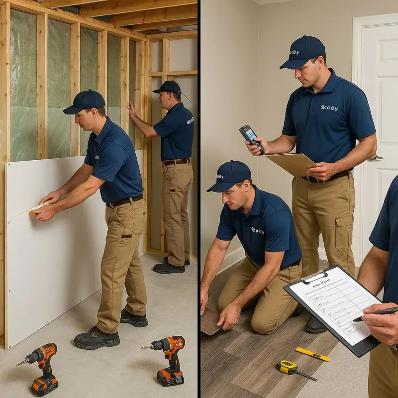 Repairs and Reconstruction process in Raymore, MO