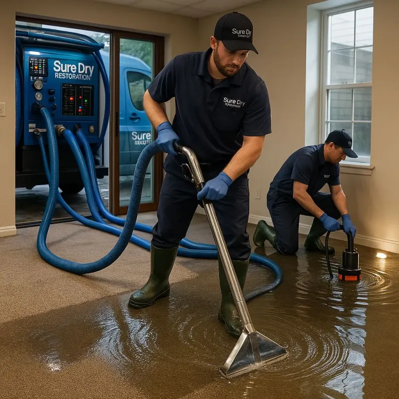 Water Extraction and Removal process in Raymore, MO